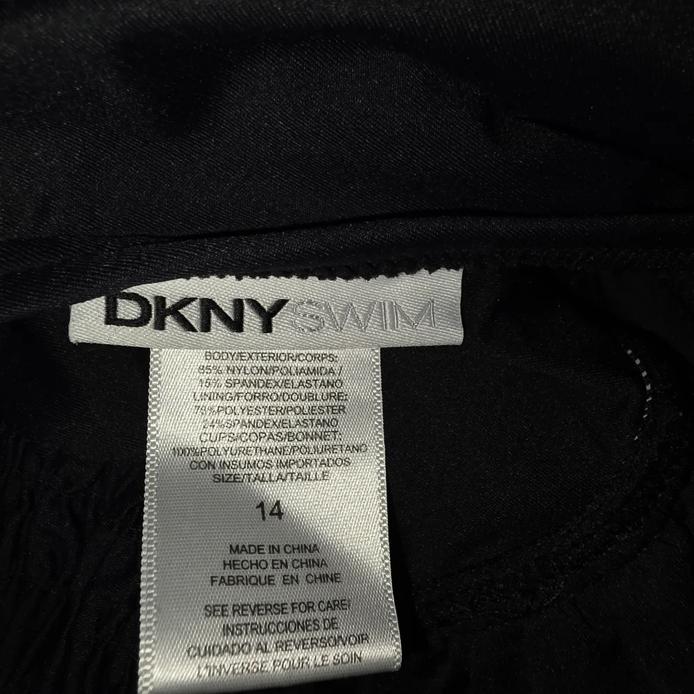 DKNY Black One Piece Swimsuit - Picture 5 of 5